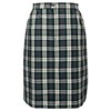 Skirt - blk maroon red